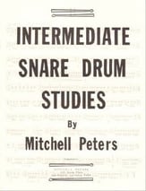 INTERMEDIATE SNARE DRUM STUDIES cover